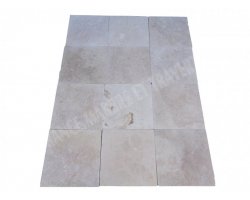 Travertin Beige Clair 30x30 1,5 cm Antique  2