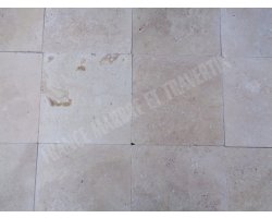Travertin Beige Clair 30x30 1,5 cm Antique  2