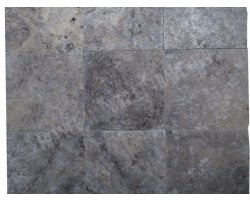 Travertin Silver 45x45 1,2 cm Antique  2