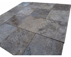 Travertin Silver 20x20 2 cm Antique 2