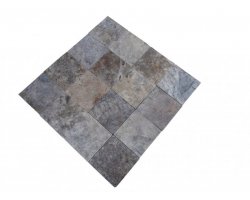 Travertin Silver 20x20 2 cm Antique 2