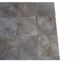 Travertin Walnut 20x20 2 cm Antique  2