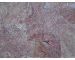 Travertin Rose Opus Romain 1,2 cm Antique  2