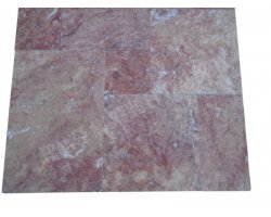 Travertin Rose Opus Romain 1,2 cm Antique  2