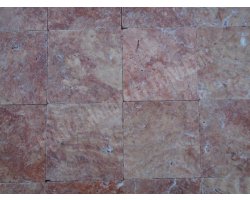 Travertin Rose 20x20 1,2 cm Antique 2