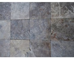 Travertin Silver 20x20 1,2 cm Antique  2