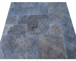 Travertin Silver Big Opus Romain 3 cm Antique  2