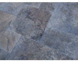 Travertin Silver Big Opus Romain 3 cm Antique  2