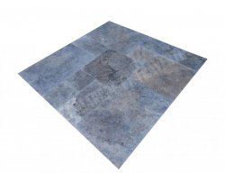 Travertin Silver Big Opus Romain 3 cm Antique  2