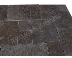 Travertin Noce Opus Romain 2 cm Antique  2