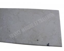 Marbre Marfil Beige Plan Vasque 166x60x3 cm Adouci 2