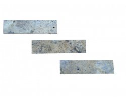 Travertin Gris Silver Plinthe 30,5x7,5x1,2 cm Antique 2