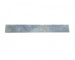 Travertin Gris Silver Plinthe 61x7,5x1,2 cm Antique