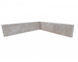 Travertin Beige Clair Plinthe 30,5x7,5 cm Antique  2