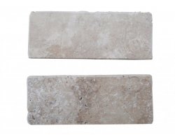 Travertin Beige Plinthes 20x8 cm Antique  2