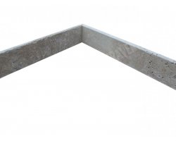 Travertin Beige Plinthe 61x8 cm Antique  2