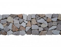 Travertin Frise Mixte Opus Palladian 30x10 cm 2