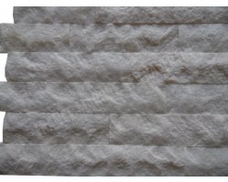 Marbre Blanc Parement 7,5 cm x Bande Libre Éclate 2