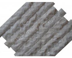 Marbre Blanc Parement 7,5 cm x Bande Libre Éclate 2
