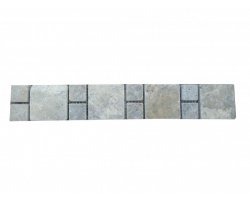 Travertin Silver Frise 30,5x5 cm  