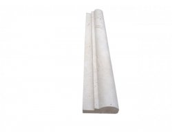 Travertin Moulure Beige Clair 30x4,5 cm Ogee 1  2