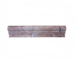 Travertin Moulure Rose 30x6,5 cm Ogee 2 Adouci