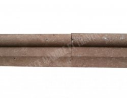 Travertin Moulure Noce 30x6,5 cm London Adouci 2