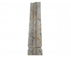 Travertin Moulure Scabos 10x4,5 cm Ogee 1 Antique 2