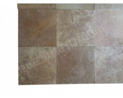 Travertin Walnut 20x20 1,2 cm Adouci 2