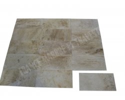Travertin Beige Clair 20x40 1,2 cm Adouci 2