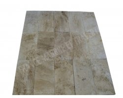 Travertin Beige Clair 20x40 1,2 cm Adouci 2