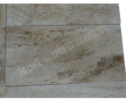 Travertin Beige Clair 20x40 1,2 cm Adouci 2