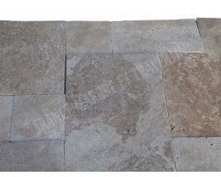 Travertin Walnut Big Opus Romain 2 cm Antique  2