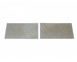 Travertin Beige Clair Couvertine 30x60 3 cm Arrondi 2