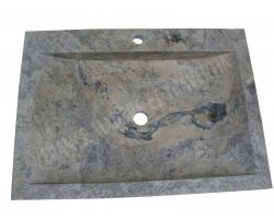 Travertin Silver Évier 70x50 10 cm Adouci 2