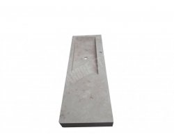 Travertin Beige Évier 120x50 10 cm Adouci 2