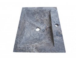 Travertin Silver Évier 40x50 10 cm Adouci 2