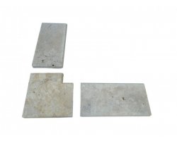 Travertin Beige 3A Margelle Rentrant 40x40 5 Arrondi 2