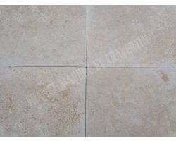 Travertin Beige Clair 45x45 1,2 cm Adouci 2