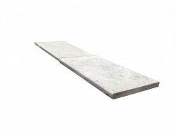 Travertin Argento Margelle 30,5x61 3 cm Ogee 2