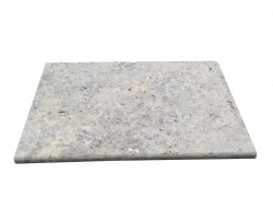 Travertin Argento Margelle 40,6x61 3 cm Arrondi