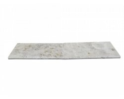 Travertin Argento Margelle 33x61 3 cm Arrondi 2