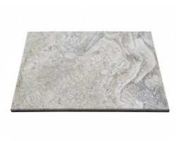Travertin Argento Margelle 40,6x61 3 cm Arrondi