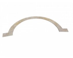 Travertin Beige Margelle Courbe 150/33 3 cm Droit 2