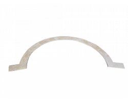 Travertin Beige Margelle Courbe 150/25 3 cm Droit