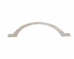 Travertin Beige Margelle Courbe 150/30,5 3 cm Droit