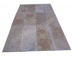 Travertin Walnut 20x40 3 cm Antique 2