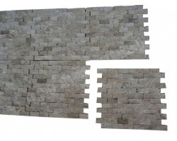 Travertin Beige Mosaïque 2,5x5 cm Éclate   2