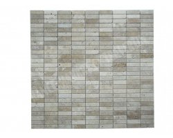 Travertin Beige Mosaïque 3x10 cm Antique   2