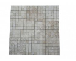 Travertin Ivoire Mosaïque 4,8x4,8 cm Adouci  2